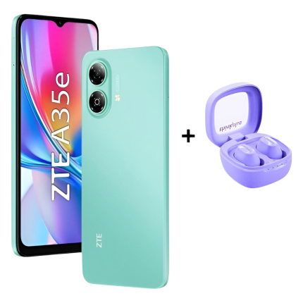 Celular Zte A35e + Audifonos Lenovo Xt62